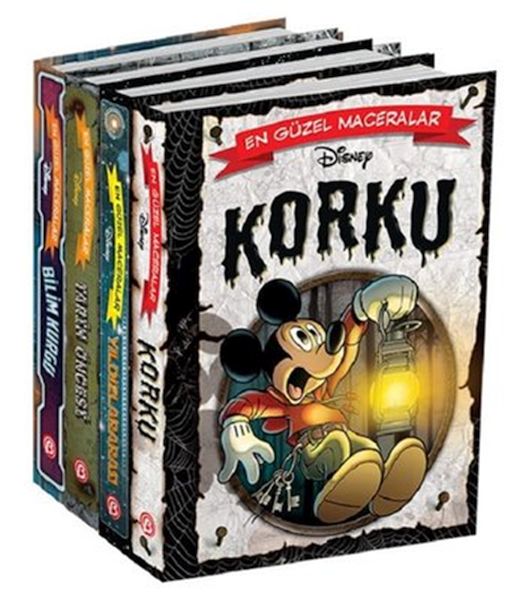Disney En Güzel Maceralar SerisiÇizgi Roman 4 Kitap Seti