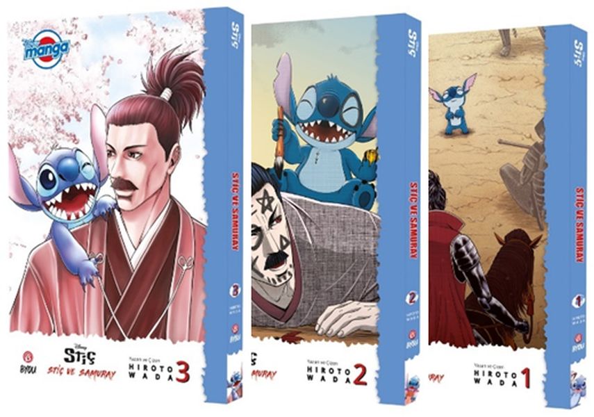 Disney Stiç ve Samuray 123 Kitap Set