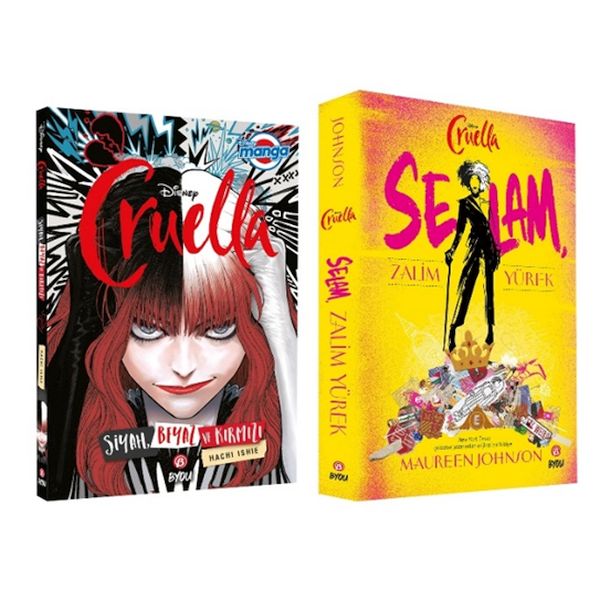 Disney Manga Cruella  Cruella Selam Zalim Yürek Takim 2  Kitap