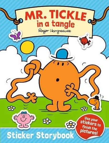 Mr. Tickle İn A Tangle Sticker Storybook