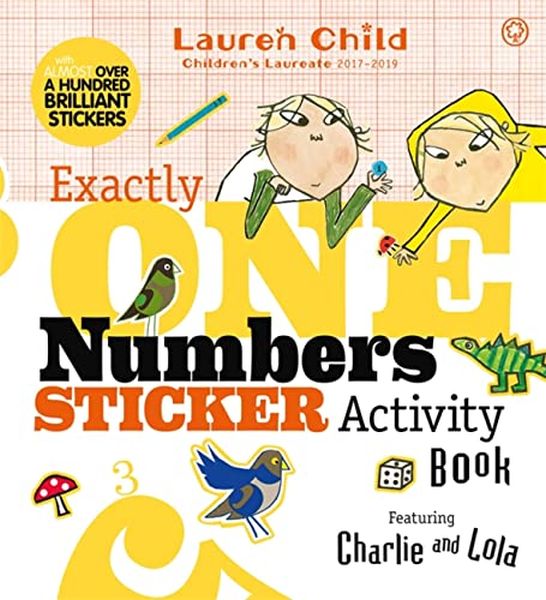 Charlie  Lola Exactly One Numbers Sticker Activity Book