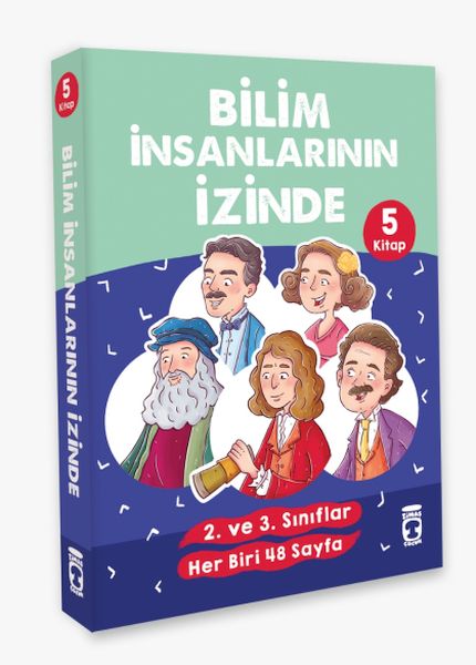 Bilim İnsanlarının İzinde Set 5 Kitap