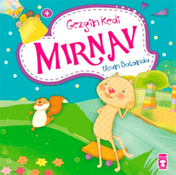 Gezgin Kedi Mırnav Uçan Balonda