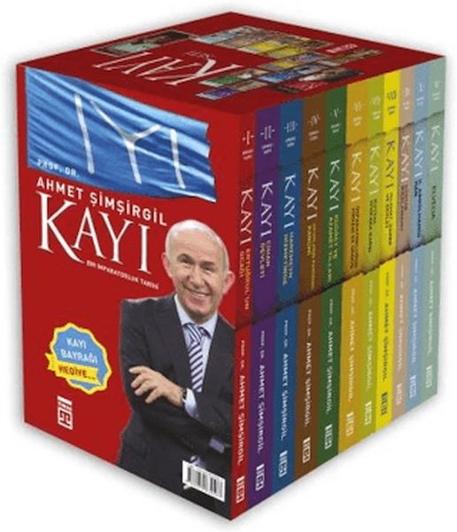 Osmanlı Tarihi Kayı Seti 11 Kitap  Kayı Bayrağı Hediyeli