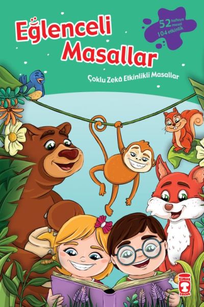 Eğlenceli Masallar  52 Masal 104 Etkinlik  Çoklu Zeka Etkinlikli Masallar