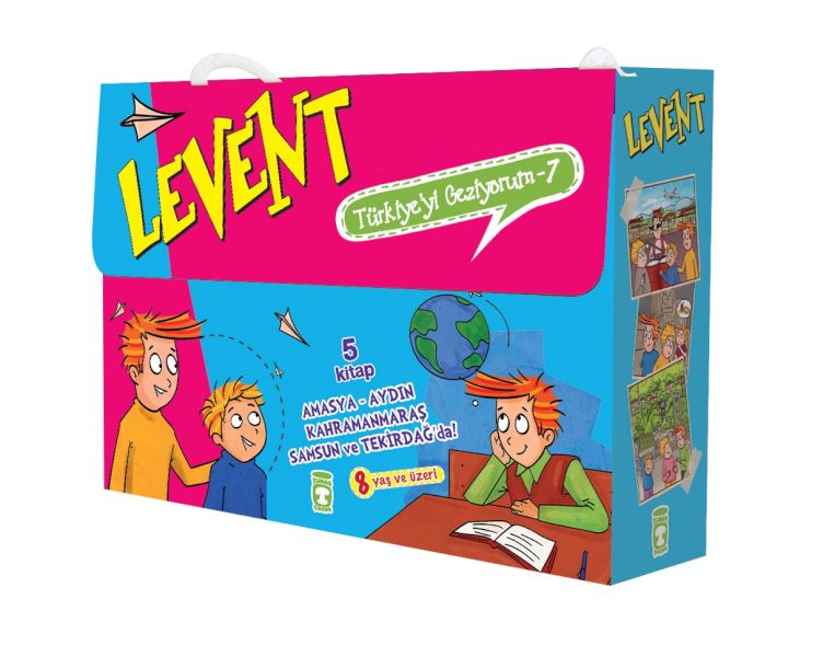Levent Türkiyeyi Geziyorum  7 5 Kitap Takım