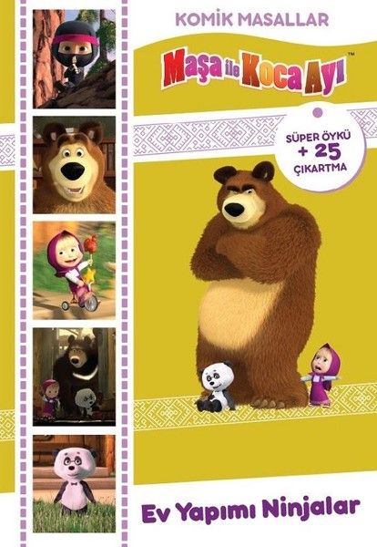 Maşa ile Koca Ayı Komik Masallar  Ev Yapımı Ninjalar