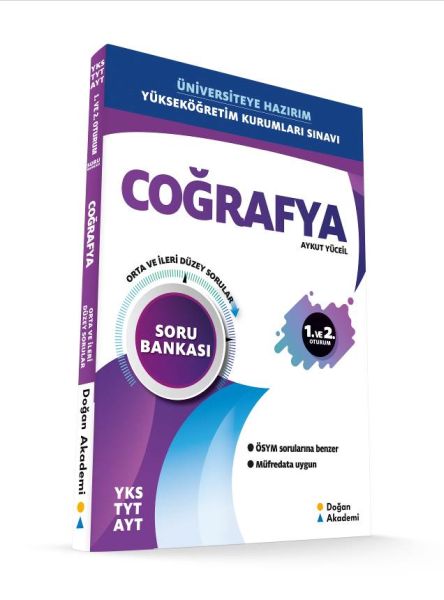 Doğan Akademi YKS TYTAYT Coğrafya Soru Bankası Ortaİleri Düzey Yeni