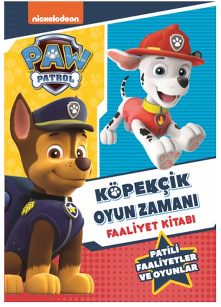 Paw Patrol  Köpekçik Oyun Zamanı Faaliyet Kitabı