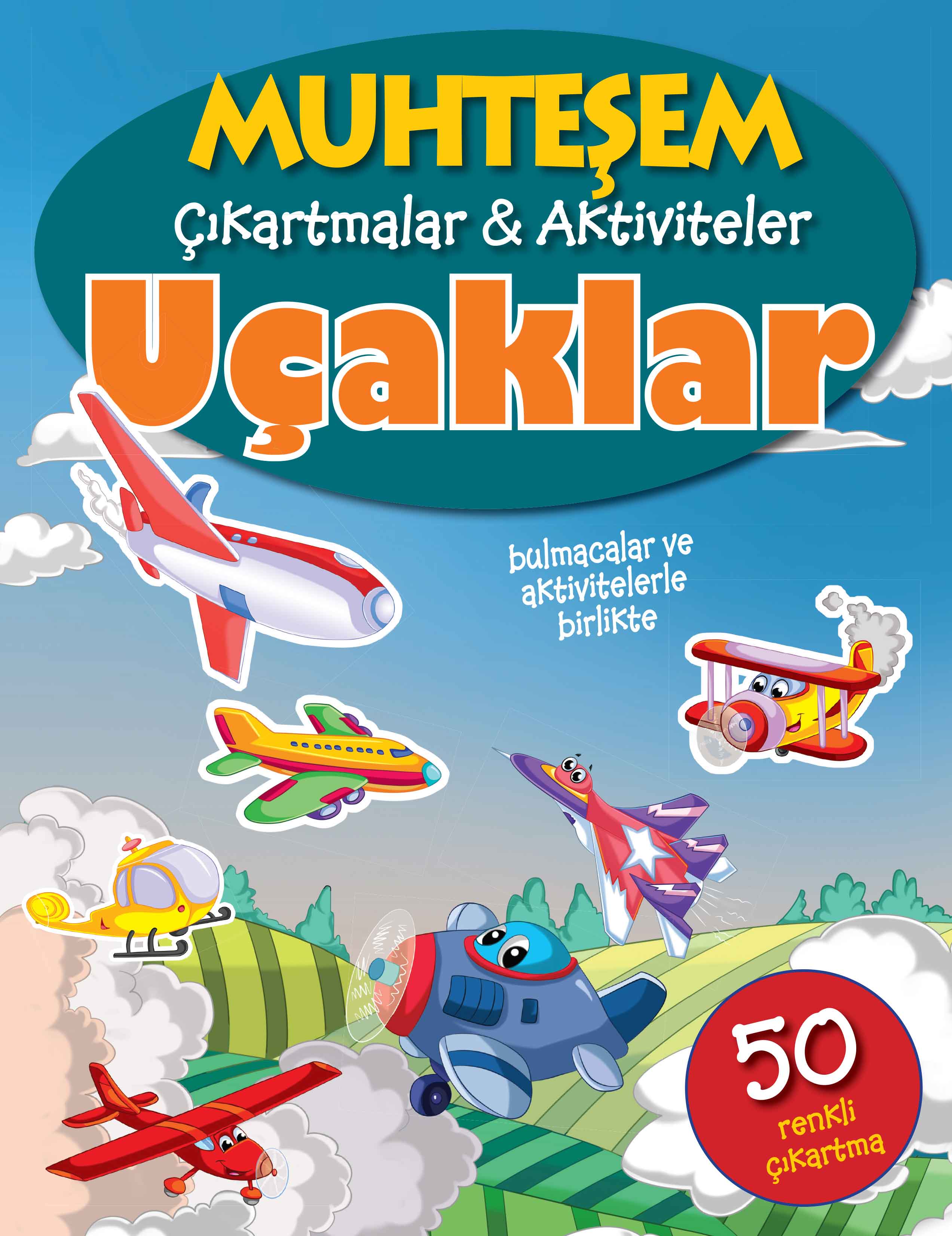 Muhteşem Çıkartmalar ve Aktiviteler  Uçaklar