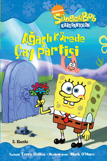 Sünger Bob Karepantolon  Ağaçlı Kürede Çay Partisi