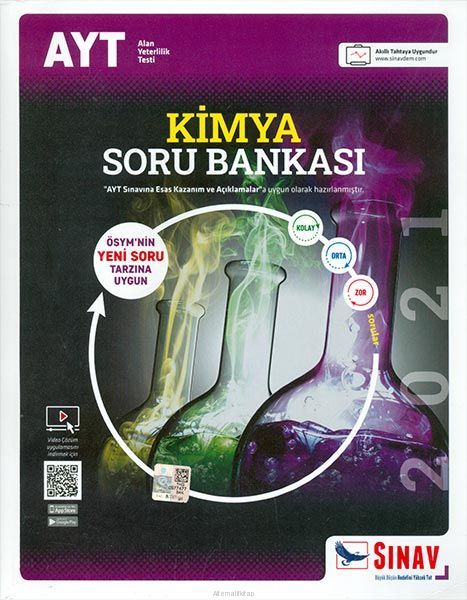 Sınav AYT Kimya Soru Bankası 2021 Yeni