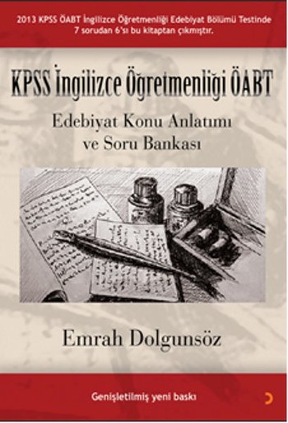 KPSS İngilizce Öğretmenliği ÖABT  Edebiyat Konu Anlatımı ve Soru Bankası