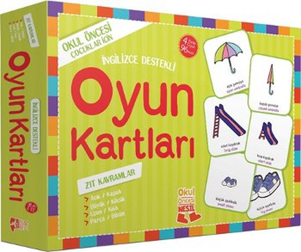 Oyun Kartları  Zıt Kavramlar