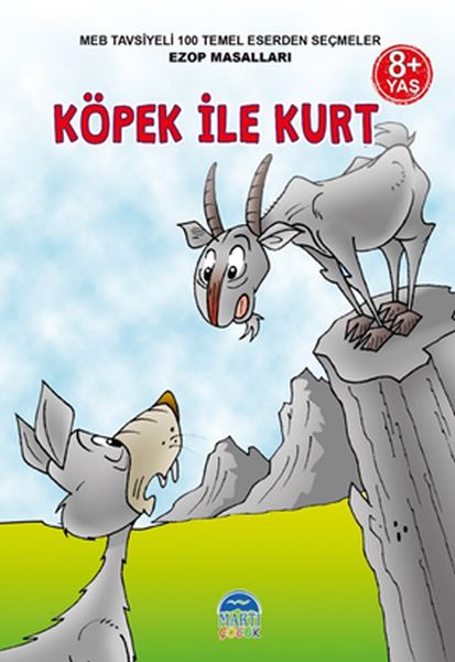 3 Sınıf 100 Temel Eserden Seçmeler Set 2  Köpek ile Kurt  Ezop Masalları