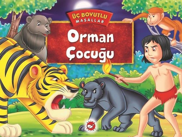 Üç Boyutlu Masallar  Orman Çocuğu Ciltli