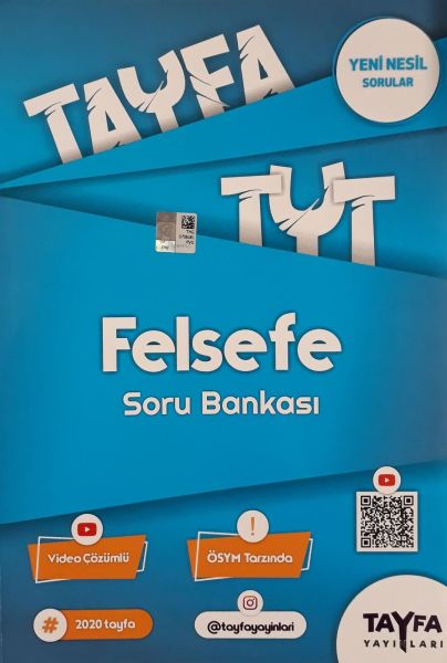 Tayfa TYT Felsefe Soru Bankası Yeni