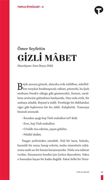 Gizli Mabet  Toplu Öyküleri 2