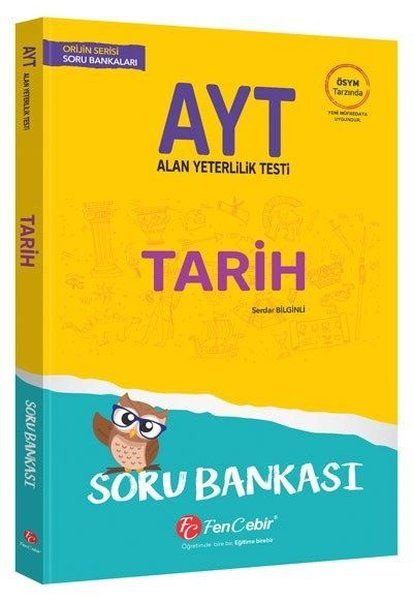 FenCebir AYT Tarih Soru Bankası Orijin Serisi Yeni