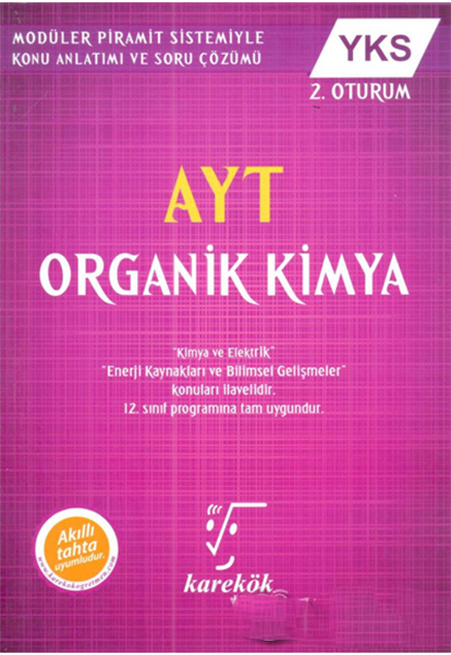 Karekök AYT Organik Kimya YKS 2Oturum Yeni