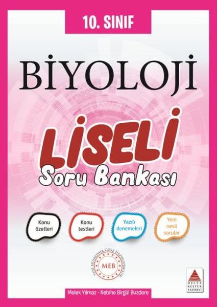 Delta 10 Sınıf Biyoloji Liseli Soru Bankası Yeni