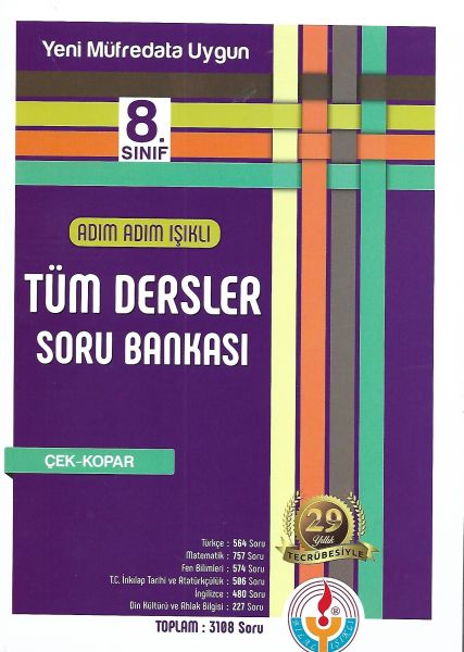 Adım Adım 8 Sınıf Tüm Dersler Soru Bankası