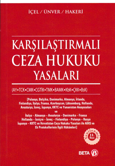Karşılaştırmalı Ceza Hukuku Yasaları