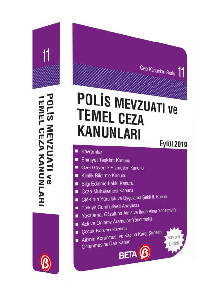 Cep Kanunu Serisi 11  Polis Mevzuatı ve Temel Ceza Yasaları