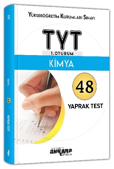 Ankara TYT 1 Oturum Kimya Yaprak Test Yeni