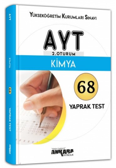 Ankara AYT 2 Oturum Kimya Yaprak Test Yeni