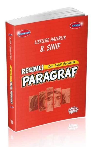 Editör 8 Sınıf Resimli Yeni Nesil Sorularla Paragraf Premier Baskı