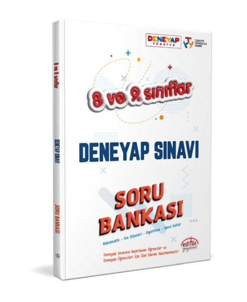 Editör 8 ve 9 Sınıflar Deneyap Sınavı Soru Bankası