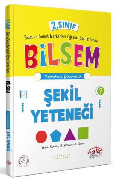 Editör 2 Sınıf Bilsem Hazırlık Şekil Yeteneği Tamamı Çözümlü