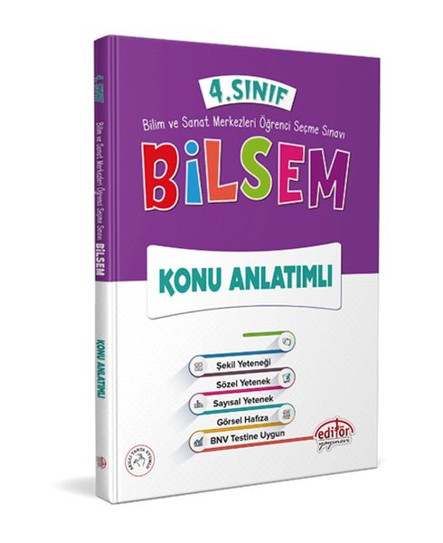 Editör 4 Sınıf Bilsem Konu Anlatım