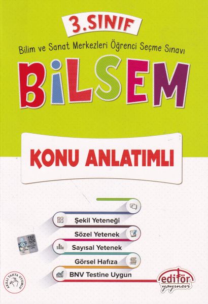 Editör 3 Sınıf Bilsem Konu Anlatımlı