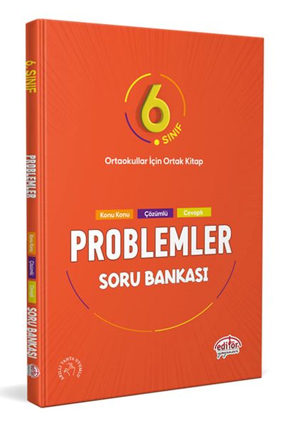 Editör 6 Sınıf Problemler Soru Bankası