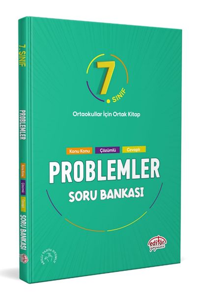 Editör 7 Sınıf Problemler Soru Bankası