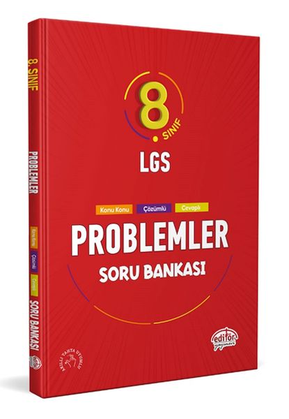 Editör 8 Sınıf Problemler Soru Bankası