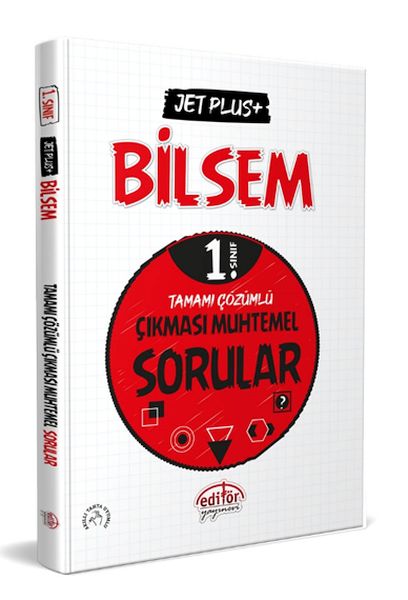 Editör 1 Sınıf Bilsem Jet Plus+ Tamamı Çözümlü Çıkması Muhtemel Sorular
