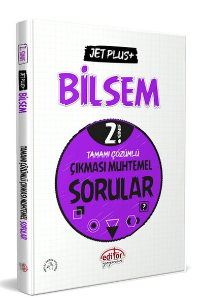 Editör 2Sınıf Bilsem Jet Plus+ Tamamı Çözümlü Çıkması Muhtemel Sorular