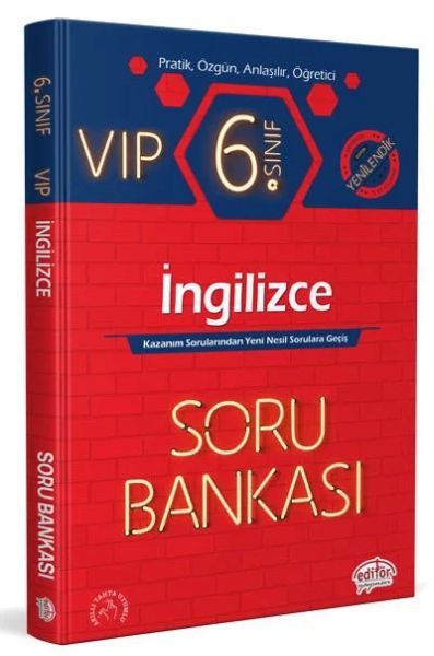 6 Sınıf VIP İngilizce Soru Bankası