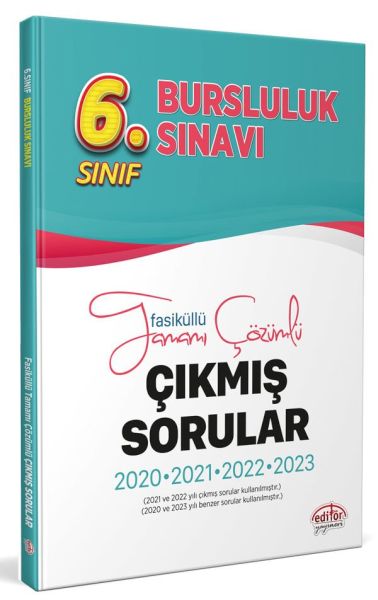 Editör 6Sınıf İokbs Bursluluk Sınavı Tamamı Çözümlü Çıkmış Sorular