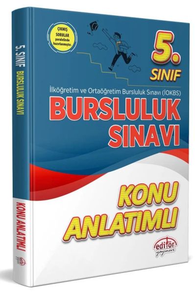 Editör 5Sınıf İokbs Bursluluk Sınavı Konu Anlatımlı