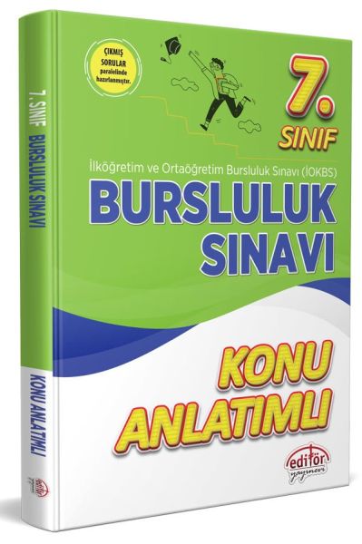 Editör 7Sınıf İokbs Bursluluk Sınavı Konu Anlatımlı
