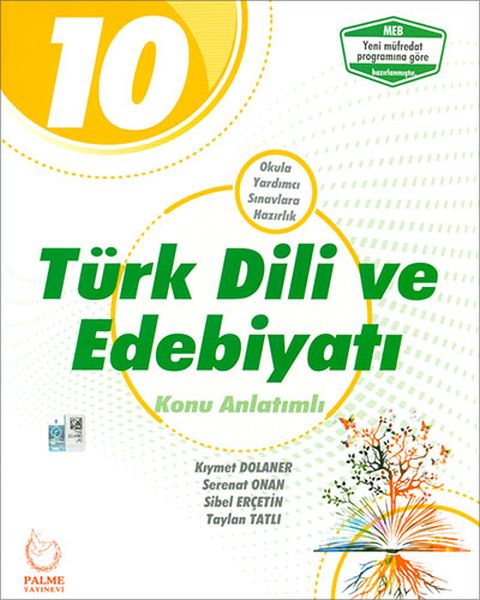 Palme 10Sınıf Türk Dili ve Edebiyatı Konu Anlatımlı Yeni