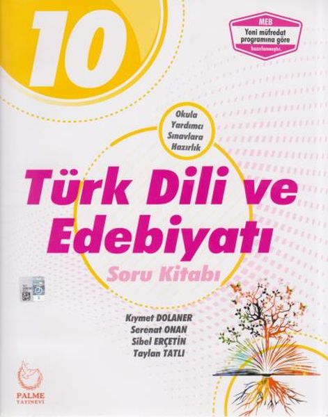 Palme 10 Sınıf Türk Dili ve Edebiyatı Soru Kitabı Yeni