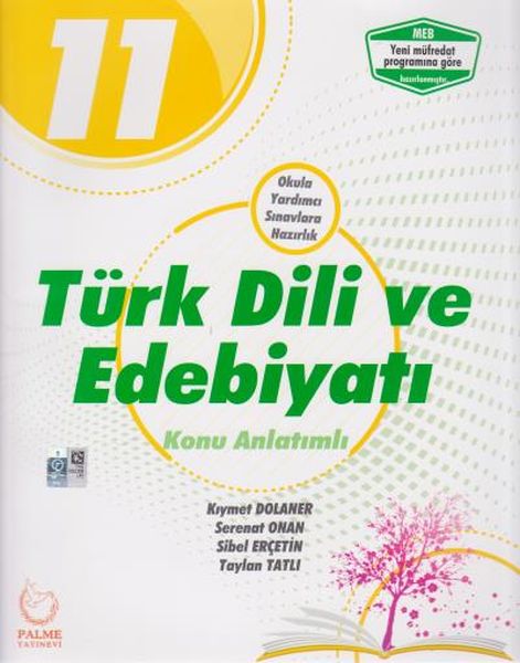 Palme 11 Sınıf Türk Dili ve Edebiyatı Konu Anlatımlı Yeni