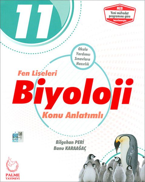 Palme 11Sınıf Fen Liseleri Biyoloji Konu Anlatımlı Yeni
