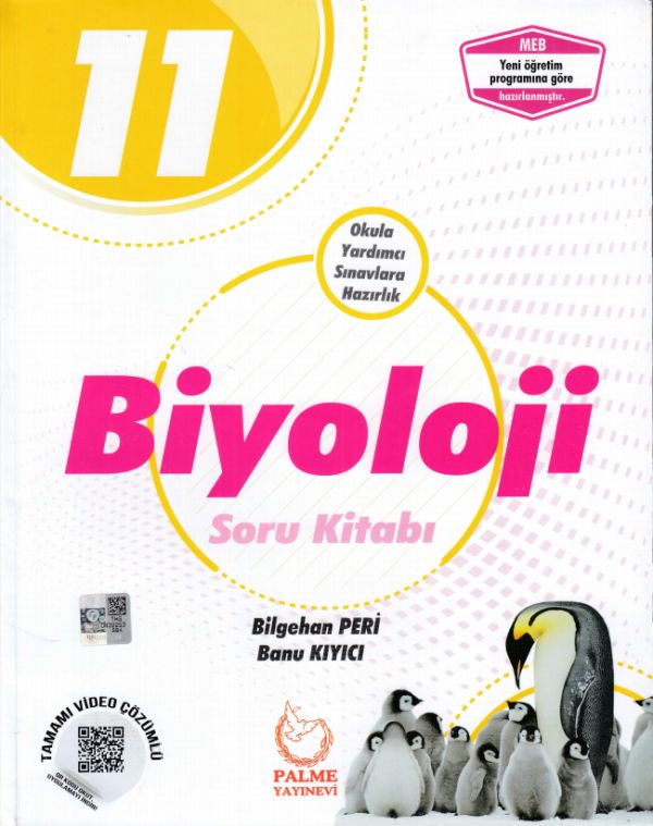 Palme 11Sınıf Biyoloji Soru Kitabı Yeni
