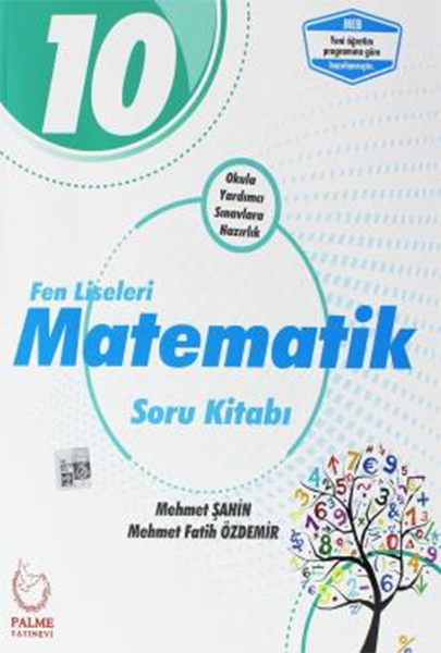 Palme 10Sınıf Fen Liseleri Matematik Soru Kitabı Yeni